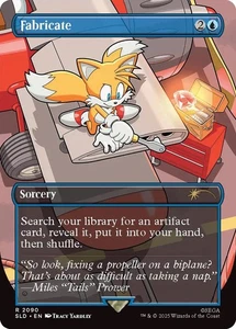 π FABBRICA ARCOBALENO π FOIL Sonic Secret Lair MTG PREVENDITA π - Foto 1 di 1