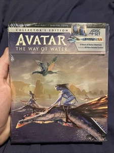 Avatar - The Way Of Water (Collector's Edition) 4K UHD + Blu-Ray NEW REGION FREE - Picture 1 of 10