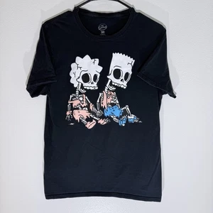The Simpsons Matt Groening Treehouse of Horror Short Sleeve Tee, Black. Size M - Picture 1 of 6