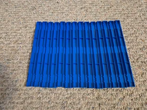 Lincoln Logs 14 Inches Blue Roof Top Pieces - Picture 1 of 5