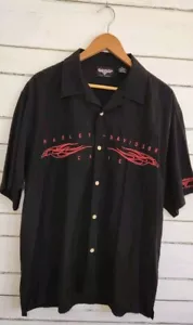 men's sz XL, s/s button front HARLEY DAVIDSON cafe, Las Vegas - Picture 1 of 7