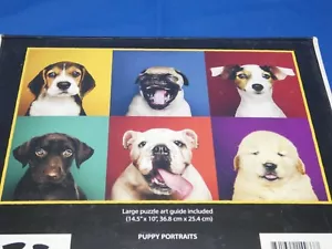 Turner Licensing 1000 piece Jigsaw Puzzle Puppy Portraits Pet Dog Lover Cute - Picture 1 of 6