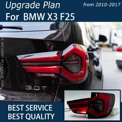 For BMW X3 F25 2011-2017 LED Auto Taillight Assembly Upgrade Design Signal Lamp - Image 1 of 4
