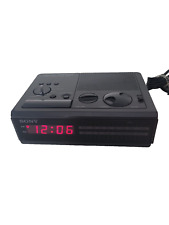Vintage Sony Dream Machine Model ICF-C25W Digital FM/AM Alarm Clock Radio Tested