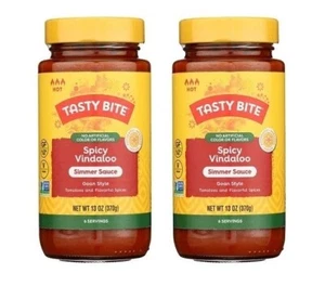 TASTYBITE Spicy Vindaloo Simmer Sauce, 13 OZ, 2 Pack - Picture 1 of 5