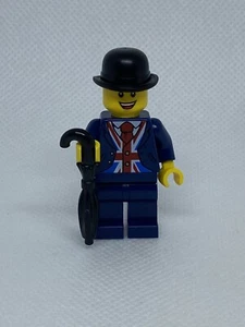 LEGO Lester Minifigura Londres Leicester Square Reino Unido Exclusivo Union Jack Nuevo. - Imagen 1 de 9