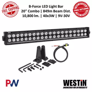 Westin B-Force LED Light Bar | 20 in Combo Beam | 40 x 3W | 10,800 lm | 9V - 30V - Bild 1 von 12