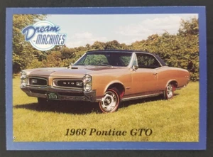 1966 Pontiac GTO 1992 Cars Trucks Dream Machines Card #142 (NM) - Picture 1 of 2
