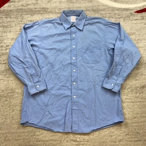 VTG Brooks Brothers Oxford Shirt 16.5 - 34 Blue Formal Dress Preppy Hiker Mens - Bild 1 von 11