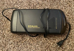 Philco Black VHS Video Cassette Tape Rewinder Auto Stop - Works Great - Picture 1 of 3