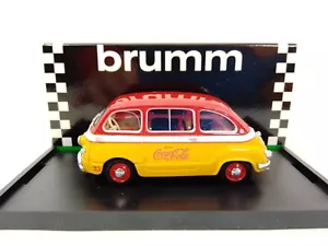 Brumm Fiat 600 Multipla Coca Cola Olimpiadi Roma 1960 1/43 R482 - Foto 1 di 2