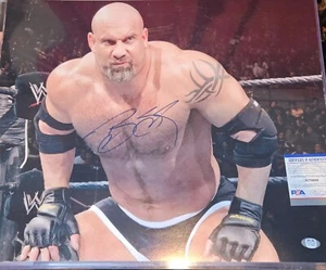 Bill Goldberg Signed 16x20 Photo WWE WCW PSA COAs - Picture 1 of 10