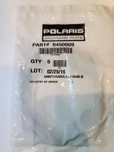 Polaris 0450009/0455372 Cylinder Gasket Genuine OEM New (Each) - Picture 1 of 2