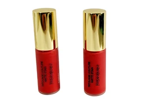 2 XYves Saint Laurent Tatouage Couture 16 Matte Lip Stain 0.1oz/3ml & Pouch Bag - Picture 1 of 3