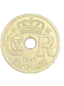 Islas Faeore 1941 25 orejas - Imagen 1 de 5