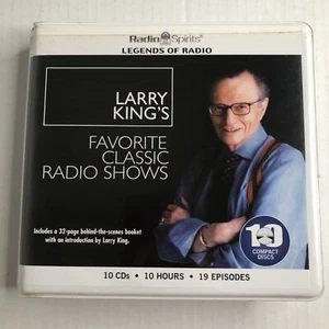 Larry King Favorite Classic Radio Shows 10-CDs, 10 Hours, 19 Episodes, Bob Hope - Picture 1 of 6