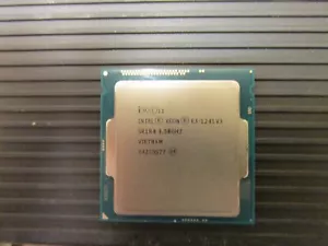 Intel Xeon E3-1241 v3 3.5GHz 8MB 5GT/s SR1R4 LGA1150 CPUI tested working - Picture 1 of 2