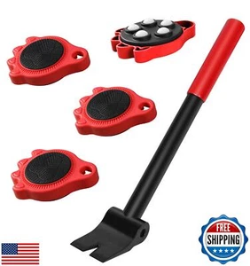 Wheels for Moving Furniture Dolly - 360° Rotating Furniture Lifter Set, Self- - Picture 1 of 5