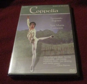 Coppelia DVD NEW SEALED Ballet de San Juan, Fernando Bujones, Delibes - Picture 1 of 1