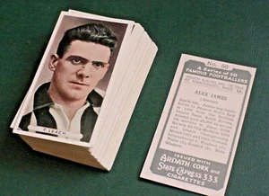 50 FAMOUS FOOTBALLERS 1934,FULHAM, CELTIC, LEEDS ,ARDATH CIGARETTE CARDS, VG-EX - Picture 1 of 134