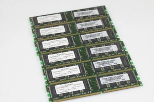Lot of 6 Infineon HYS64D128320GU-6-B PC2700U 1GB 333MHz DDR Memory - Picture 1 of 4