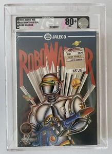 RoboWarrior Nintendo NES 1988 Circular Round SOQ Seal Graded 80+ NM VGA, NEW - Picture 1 of 11