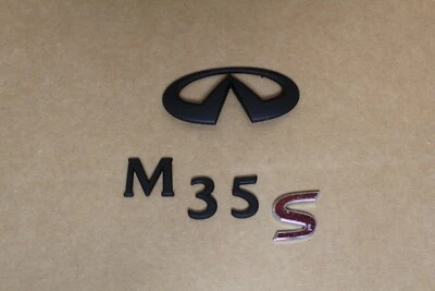 Emblema trasero Infiniti M35 2006 2007 2008 2009 2010 OEM Foto 1 de 3