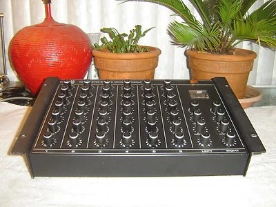 Biamp 6702, 6 Channel Mixer Spring Reverb, High & Low Eq, Vintage, As Is, Repair - Image 1 of 4