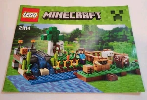 LEGO Minecraft 21114 Authentic Original Instructions Books Manuals ONLY  - Picture 1 of 2