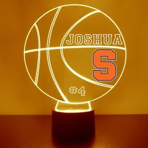 Lámpara de ventilador deportivo Syracuse Orange para baloncesto universitario personalizada GRATUITA - Imagen 1 de 10