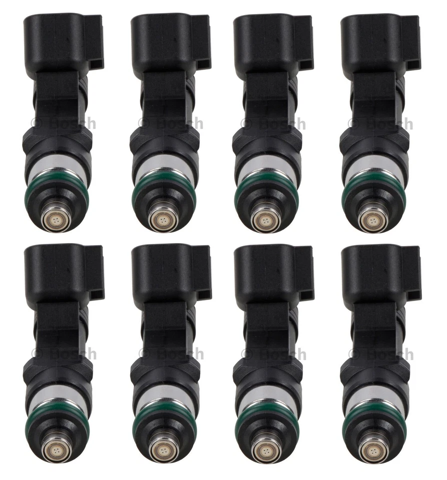 Bosch Set of 8 Gasoline Injectors For Ford Expedition E-150 250 350 5.4L V8 - Image 1 of 1