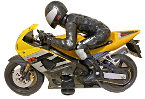 TYCO Suzuki GSX-R 1000 R.C. 24" Motorcycle '04 Racing Parts Only Not Working VTG - Picture 1 of 15