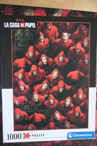 PUZZLE...""La Casa De Papel""...PUZZLE 1000 Piezas...Clementoni - Imagen 1 de 2