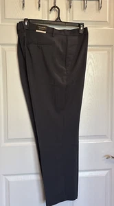 Tahari Men's Slacks Size 44X30 Gray Slim Fit - Picture 1 of 7