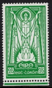 IRLANDA 1937 ST PATRICK 2s.6d, 1ª MARCA DE AGUA, SG 102/103, COMO NUEVO NH, CAT. £200+ - Imagen 1 de 2