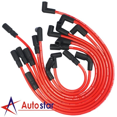 Spark Plug Wires Set For GMC Jimmy Sonoma Safari 1995-2001 Vortec V6 4.3L 262 - Image 1 of 4