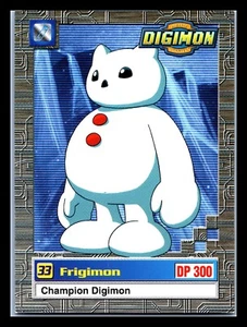 DIGIMON Frigimon #33 SERIE 1 - 1999/2000 BANDAI CUBIERTA SUPERIOR - De colección - Imagen 1 de 2