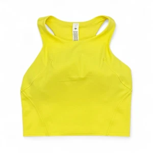 Lululemon Wunder Train Racerback Tank Top Size US 8 UK 12 in Yellow - Picture 1 of 9