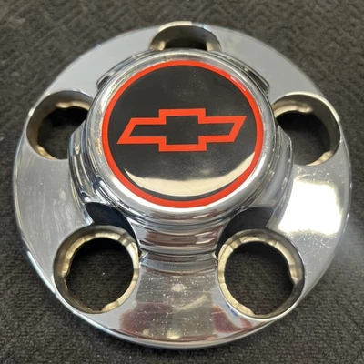 Chevy 1500 OBS C10 454 SS Sport 46254 Wheel Center Rim Cap Hub Cover Chrome RS Foto 1 de 4