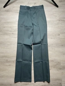 Vintage 70s Dead stock dee cee work pants chino Green 27x32 nwt NOS - Picture 1 of 9