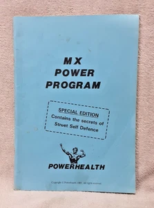 MX Power Program Special Edition 1981 Powerhealth Fitness Booklet VGC Vintage - Picture 1 of 4
