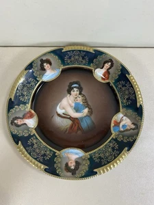Royal Vienna Austria Portrait Plate with Child - Picture 1 of 12