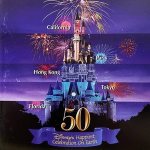 Disney's Happiest Celebration On Earth 50 Years Disneyland Music CD in LN Cond. - Picture 1 of 3