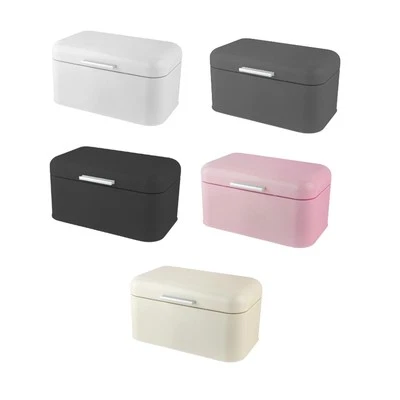 Stainless Steel Bread Box Snack Container for Small Accessories Home Kitchen - Image 1 of 2