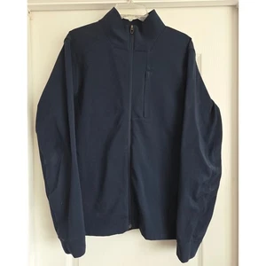 Lululemon Sojourn Full Zip True Navy Warpstreme Jacke Herren Größe L sportlich - Bild 1 von 5