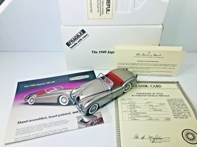 Jaguar XK-120 RDST 1949 Danbury como nuevo con todos los documentos 1:24 nuevo en caja completo sin disculpas Foto 1 de 4