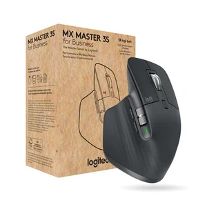 Logitech MX Master 3S for Business, Wireless Mouse with Quiet Clicks, Grey - Bild 1 von 9