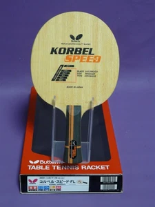 Butterfly KORBEL SPEED Japan seltenes Tischtennisholz Tischtennis TT Holz konkav - Bild 1 von 6