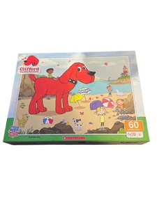 Clifford the Big Red Dog Summer Day 60 piece Jigsaw Puzzle Ships in 24 hours! - Picture 1 of 1