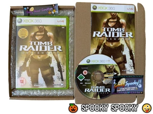 Tomb Raider Underworld XBOX 360 - UK PAL VGC CIB - High Quality Packing - Picture 1 of 9